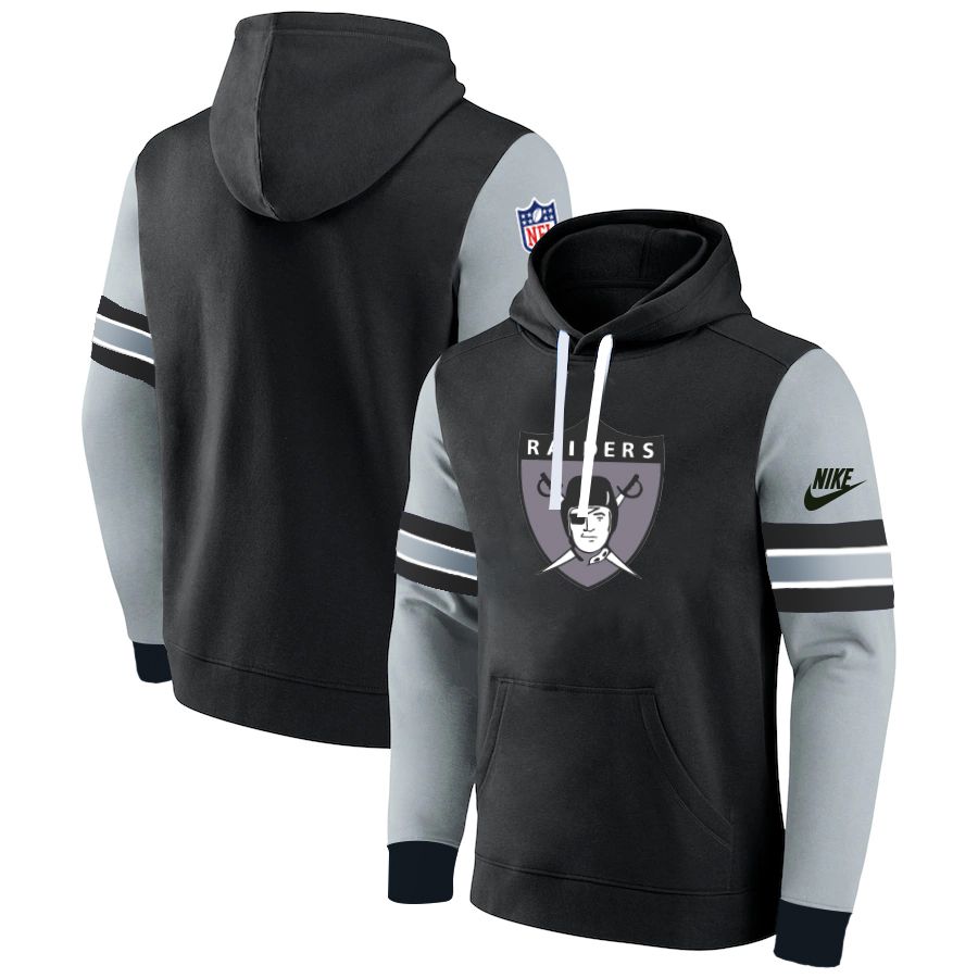 Men 2023 NFL Oakland Raiders black Sweatshirt style 1031->oakland raiders->NFL Jersey